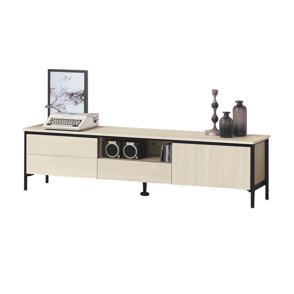 柏蒂家居-伯克6尺一門三抽電視櫃/長櫃/視聽櫃/置物櫃