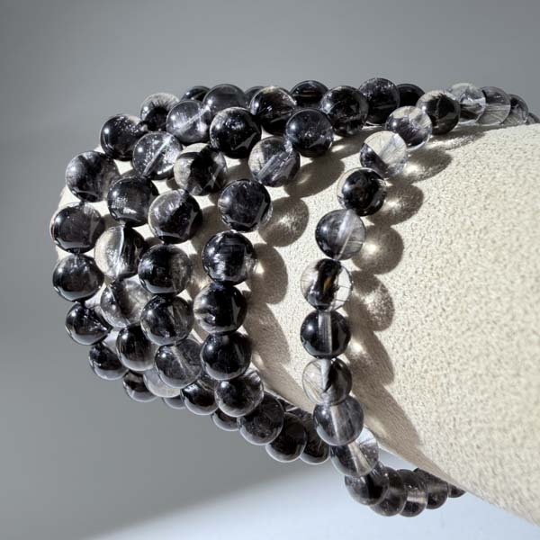 精品黑銀鈦手鍊