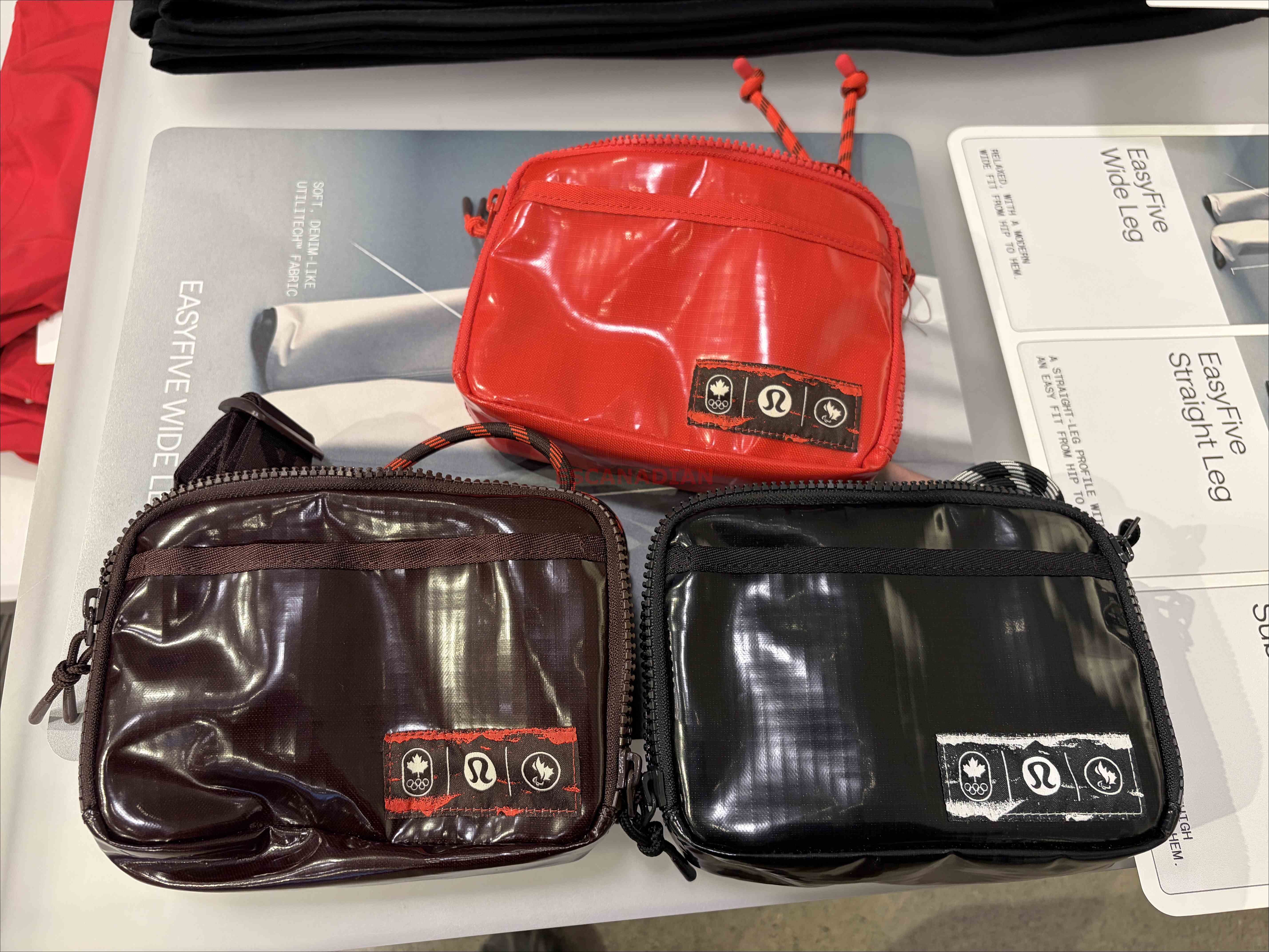 Lululemon 奧運 加拿大隊限定 防撕裂 小斜背包 (1.5L) (3色)