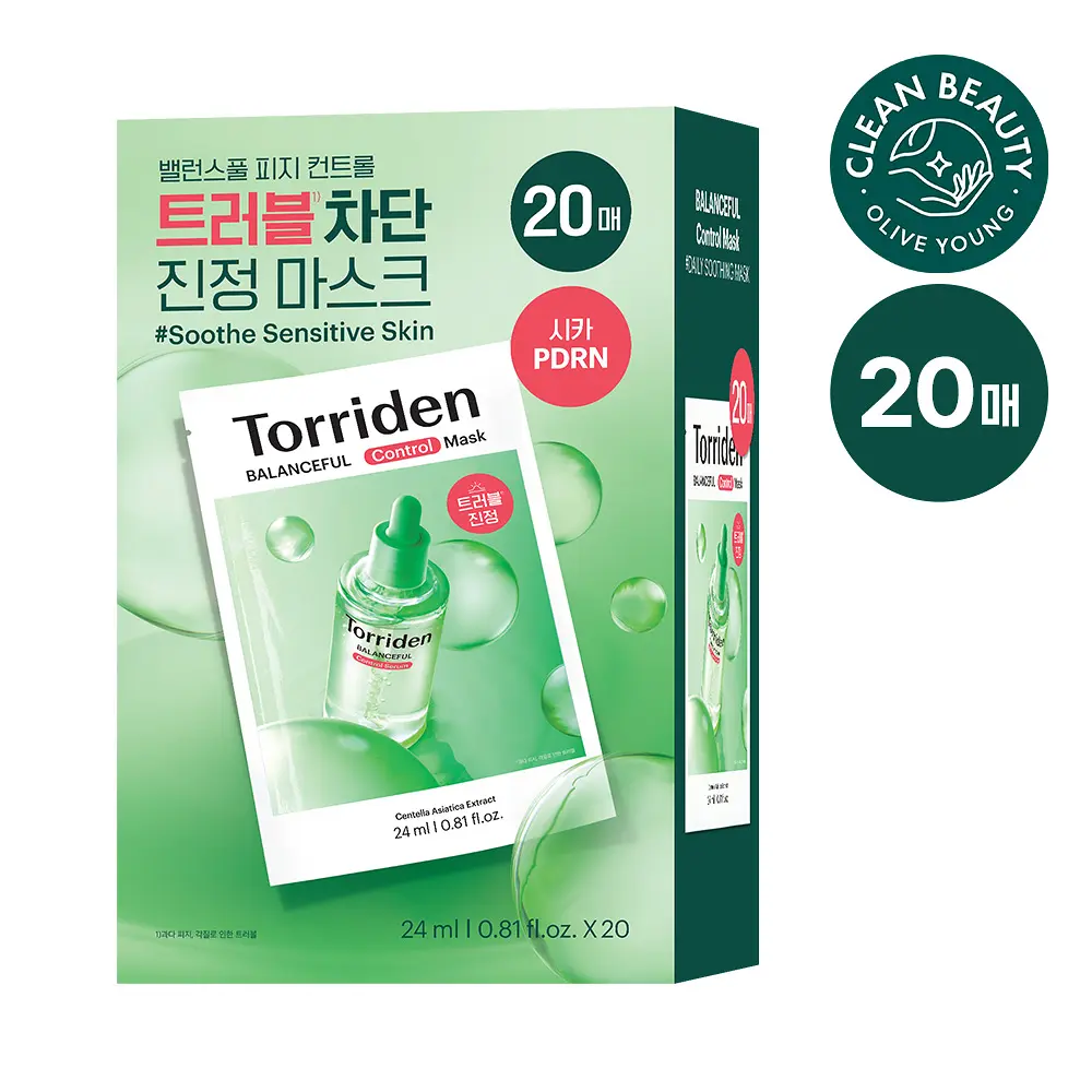TORRIDEN Balanceful 積雪草鎮靜控油面膜