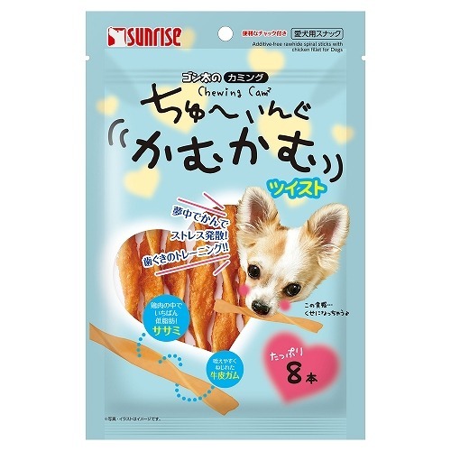 Sunrise 狗狗潔齒小食．長條形 8支