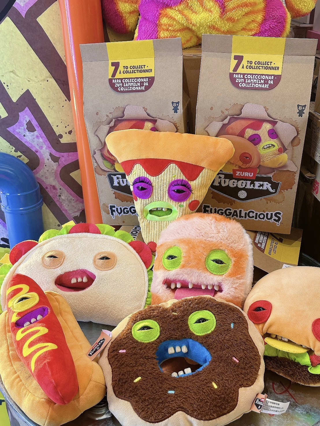 FUGGLER 食萌獸 牙寶 毛絨公仔 盲盒