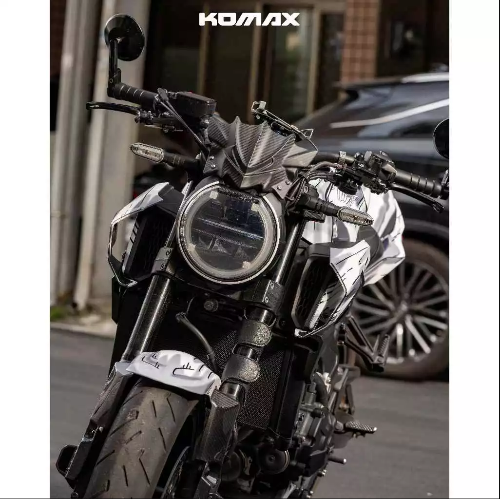 【KOMAX】 Honda CB650 CBR650 小風鏡 碳纖維風鏡 正碳纖維