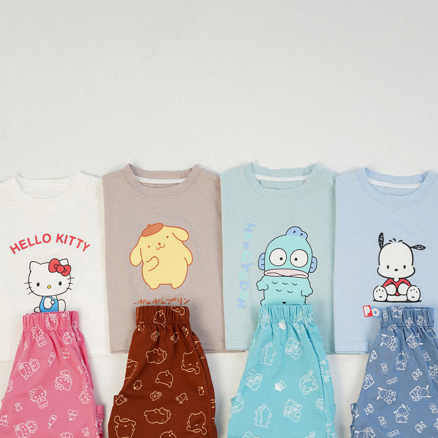 餅乾家🍪卡通印花滿版褲套裝(80-150)