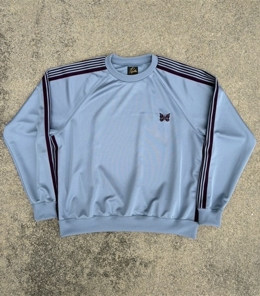 Needles x BEAVER別注 / RIB callor Track Jacket and Track Sweater Poly Smooth