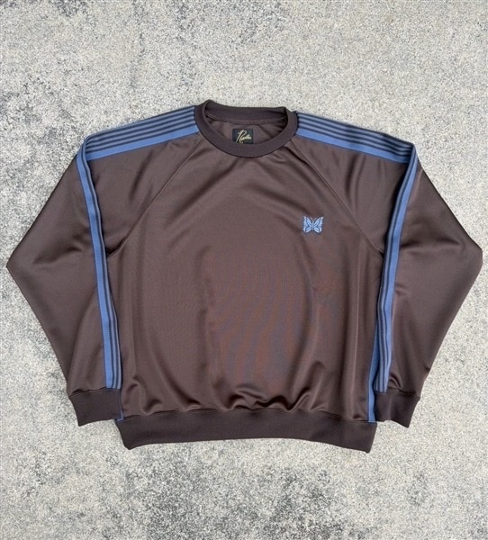 Needles x BEAVER別注 / RIB callor Track Jacket and Track Sweater Poly Smooth