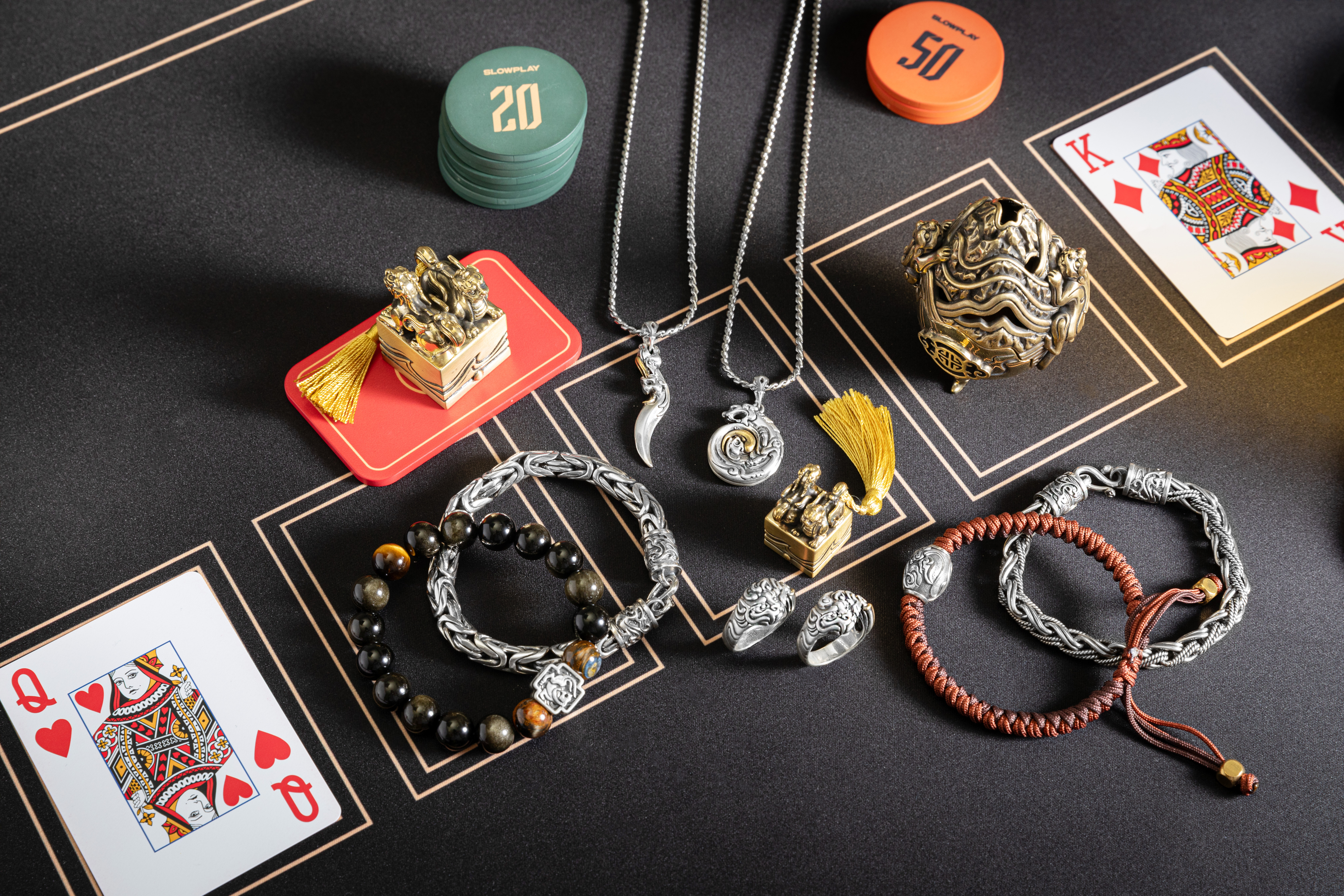 純銀貔貅項鍊、手環、手鍊等貔貅飾品