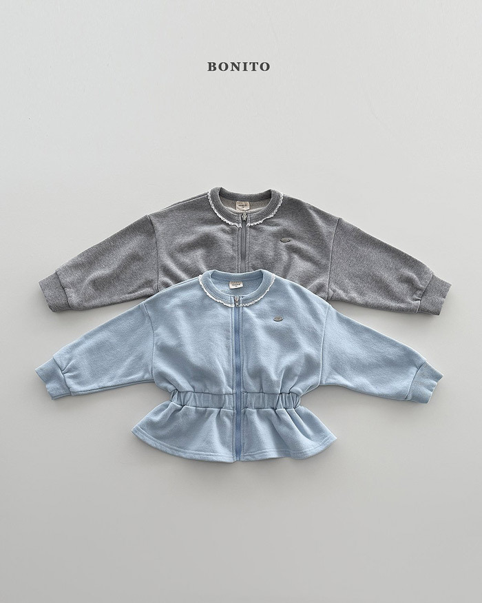 正韓春Bonito 嫩嬰/小童兩色甜美縮腰外套