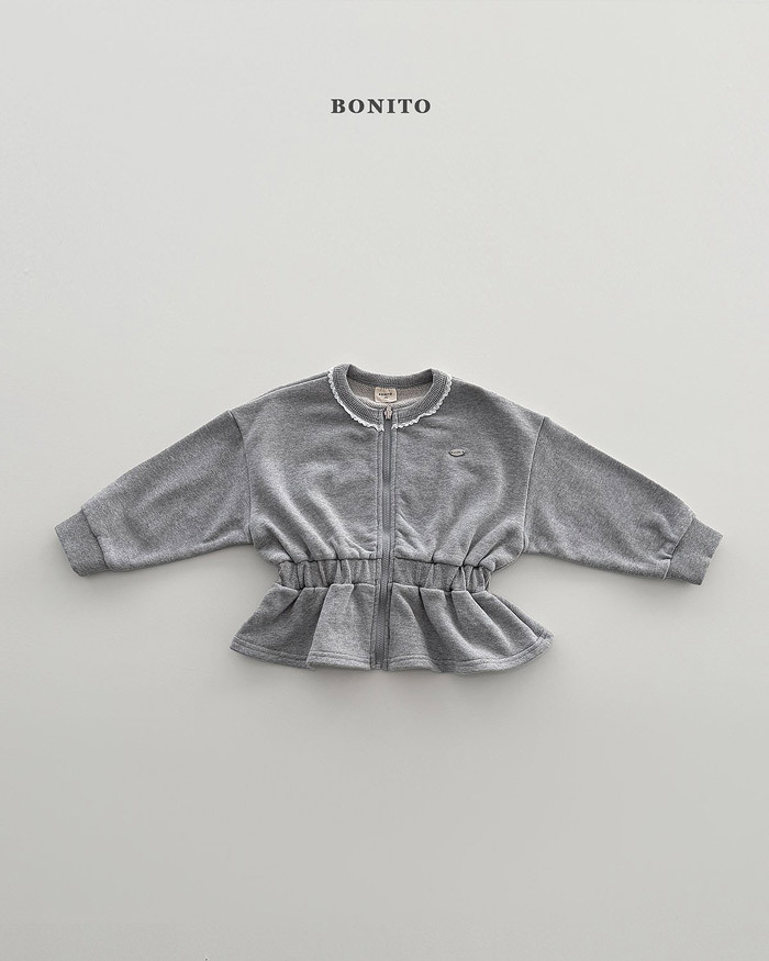 正韓春Bonito 嫩嬰/小童兩色甜美縮腰外套
