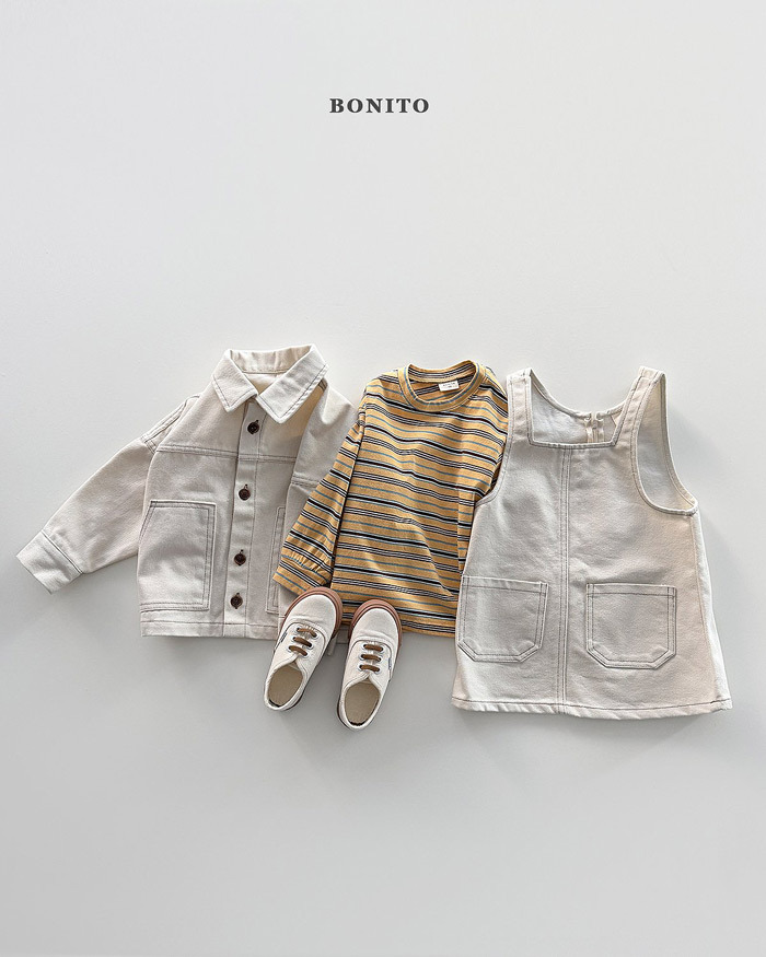 正韓春Bonito 嫩嬰/小童三色帥氣工裝外套
