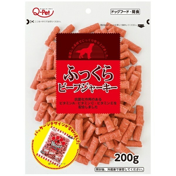九州 狗小食．飽滿牛肉條200g