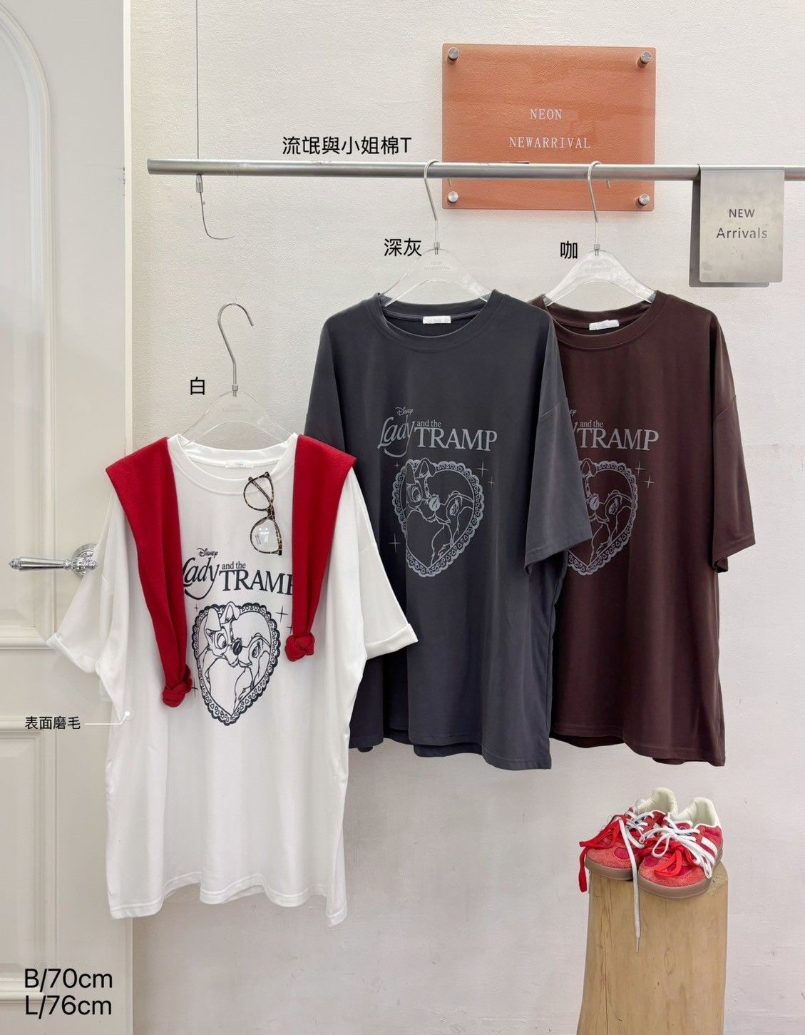 A3262-小姐與流氓印花短T