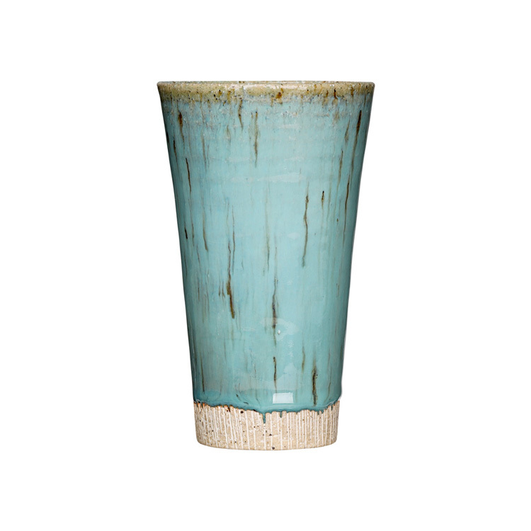 德卡高杯(280ml) 2入組-土耳其藍｜美濃燒