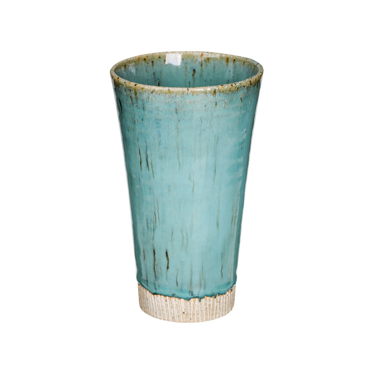 德卡高杯(280ml) 2入組-土耳其藍｜美濃燒