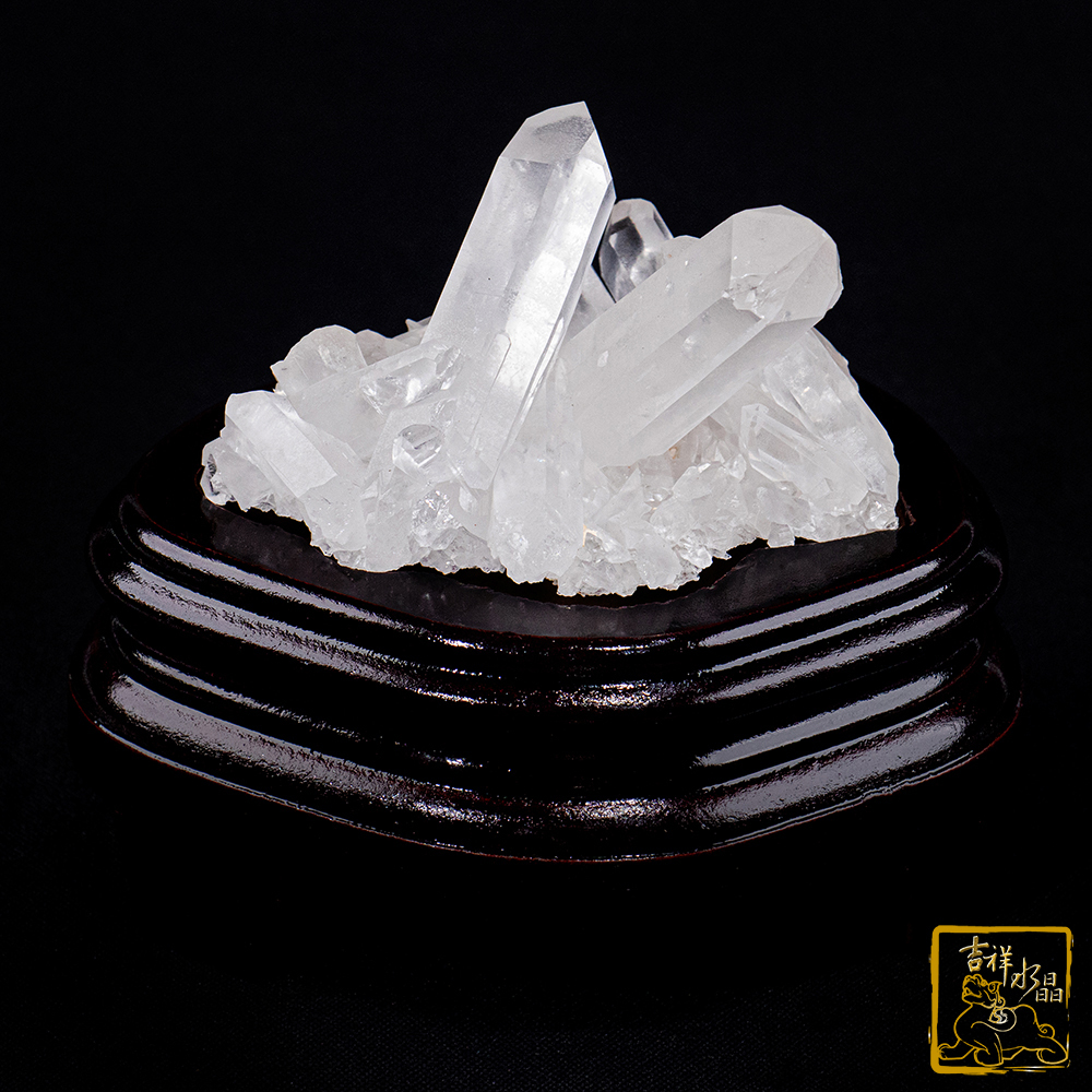 白水晶簇 332g 開運除穢