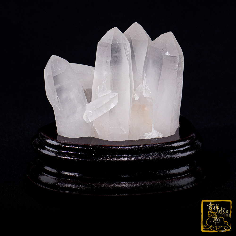 白水晶簇 382g 開運除穢