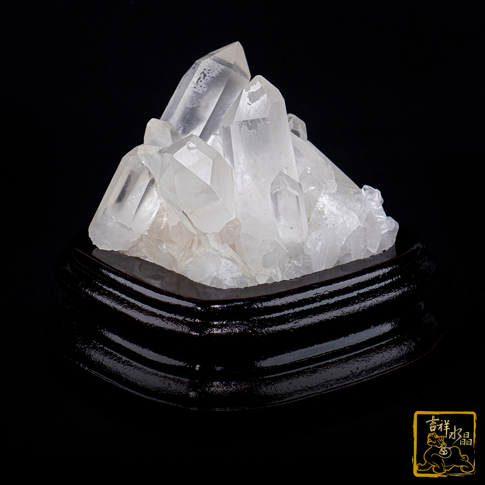 白水晶簇 321g 開運除穢