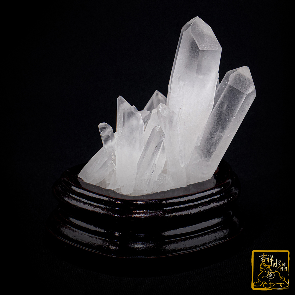 白水晶簇 320g 開運除穢