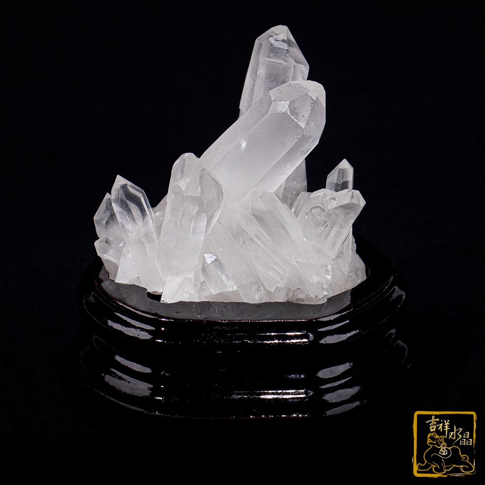 白水晶簇 356g 鎮宅化煞