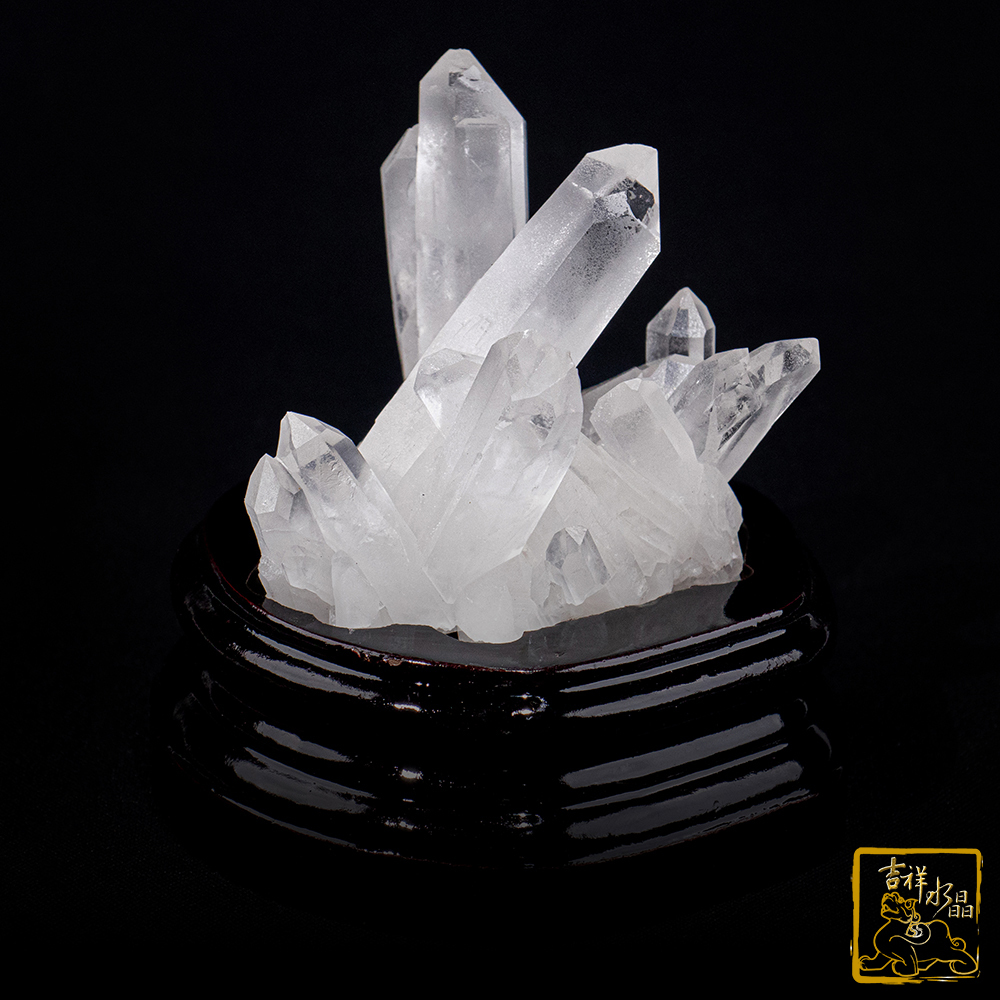 白水晶簇 356g 鎮宅化煞