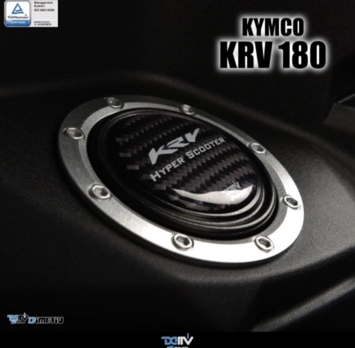 【DMV】類卡夢 碳纖維 鍛造 油箱蓋貼 油箱蓋 光陽 KRV 180