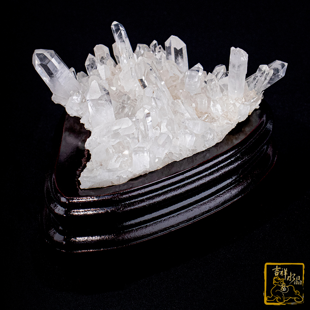 白水晶簇 578g 鎮宅化煞