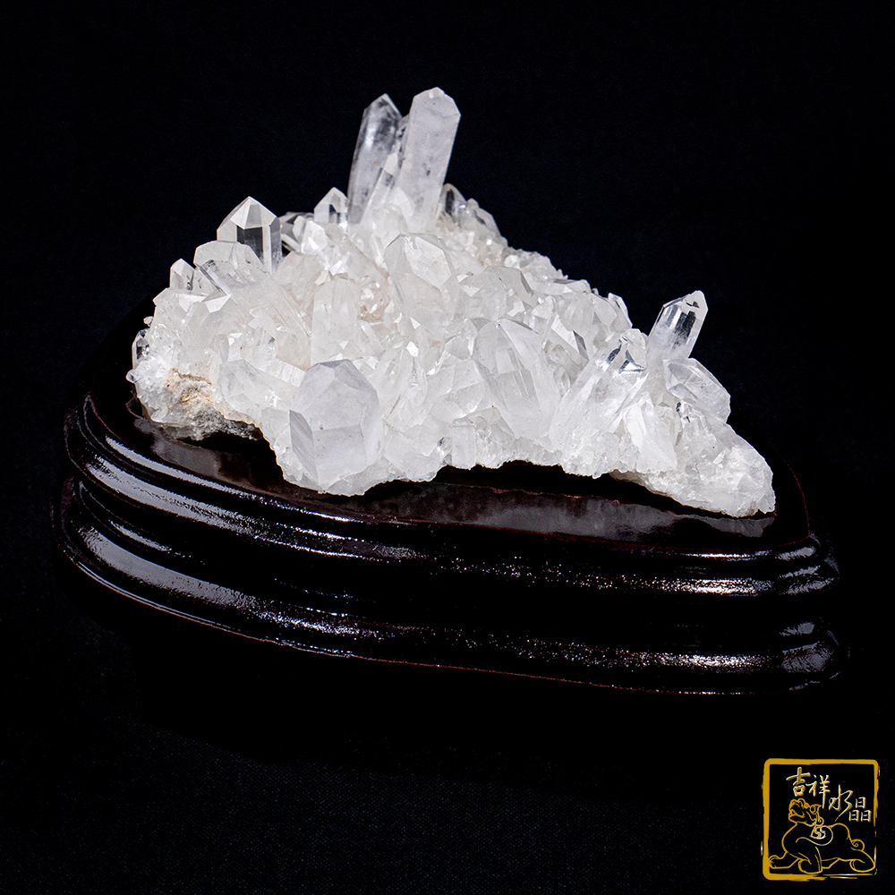 白水晶簇 578g 鎮宅化煞