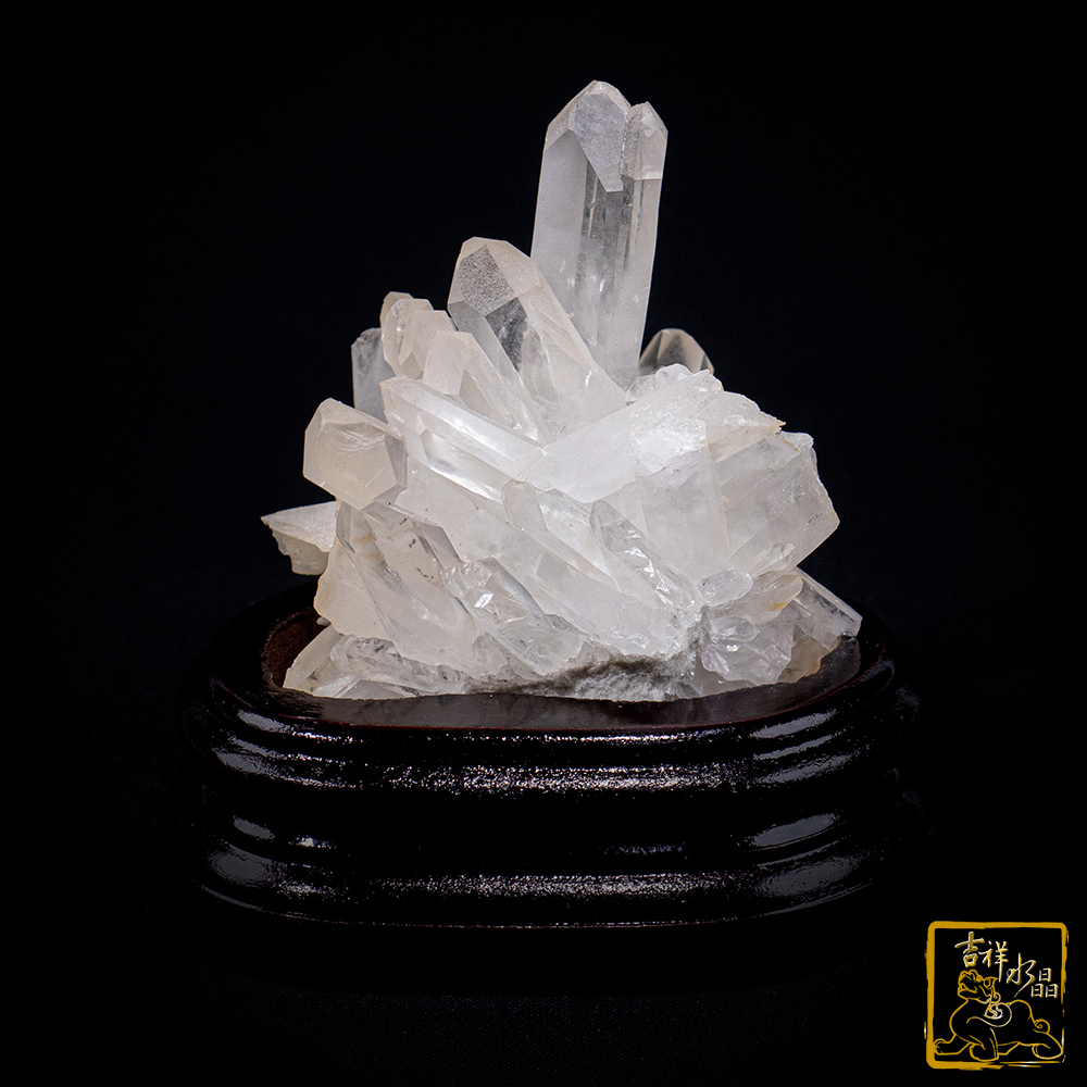 白水晶簇 478g 鎮宅化煞