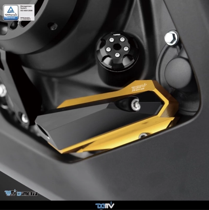 【DMV】鋁合金 底座 引擎防摔塊 右側 防倒塊 吸震 YAMAHA YZF R3 15-18