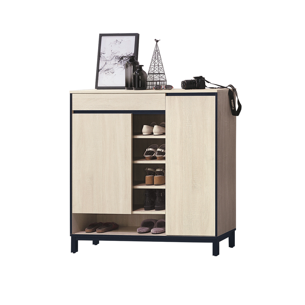 柏蒂家居-伯克4尺二門一抽鞋櫃