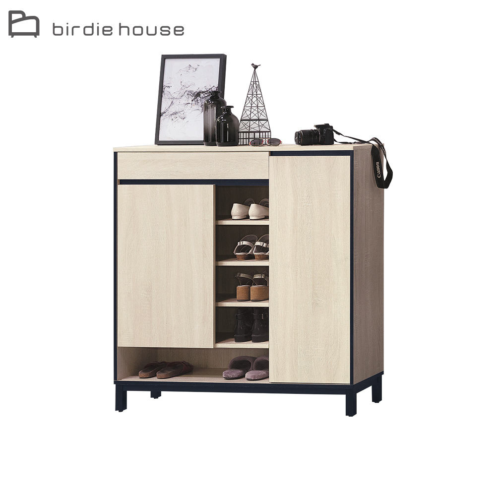 柏蒂家居-伯克4尺二門一抽鞋櫃