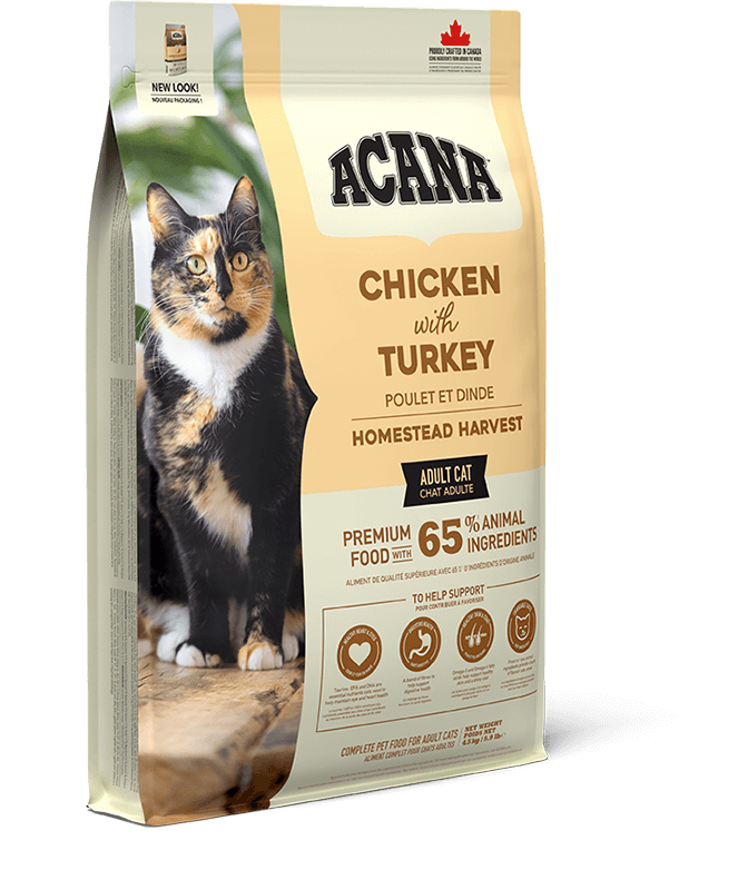 愛肯拿 田園收獲貓 雞肉.火雞肉+藍莓|貓飼料