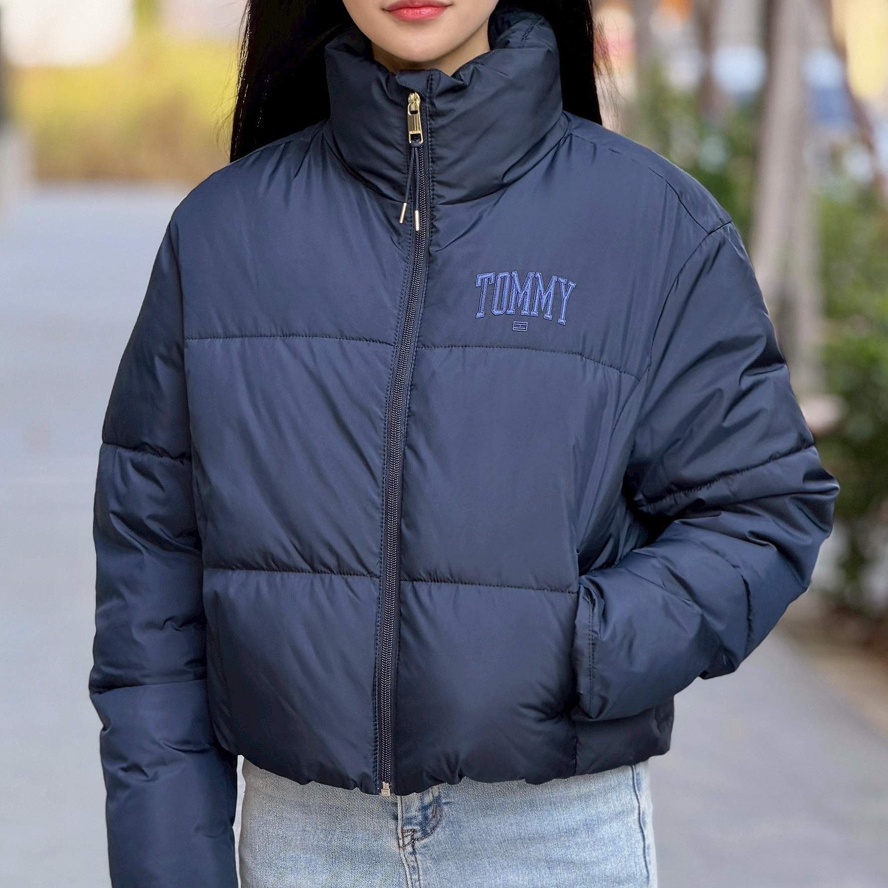 Tommy Jeans 女款 短版 科技羽絨 厚外套 羽絨外套