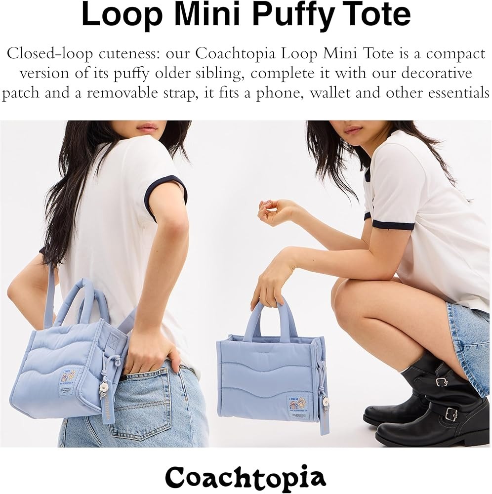 【直播】K021002 Coach Coachtopia Loop Mini 托特包