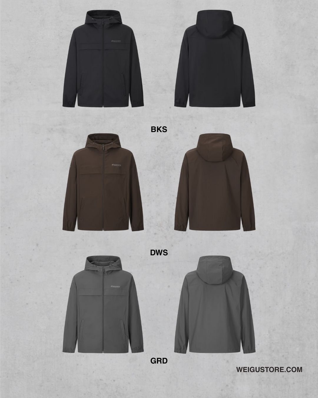 限時特價【預購】Discovery 連帽機能梭織外套  DMTR2A054 邊佑錫著用代言款