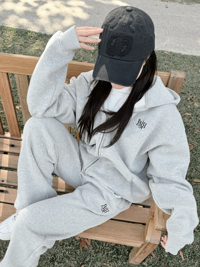 FJ 品牌 左胸刺繡logo款 連帽外套 棉褲 可搭套裝 FBBS014 FBBS015