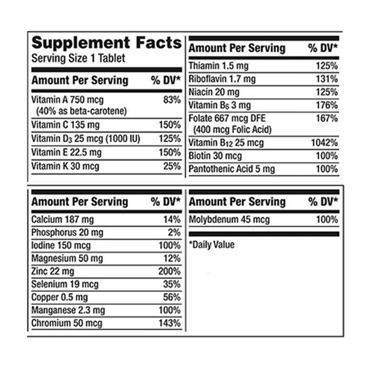 (新包裝新配方)美國Centrum 銀善存綜合維他命(適合50嵗以上人仕), 325粒裝