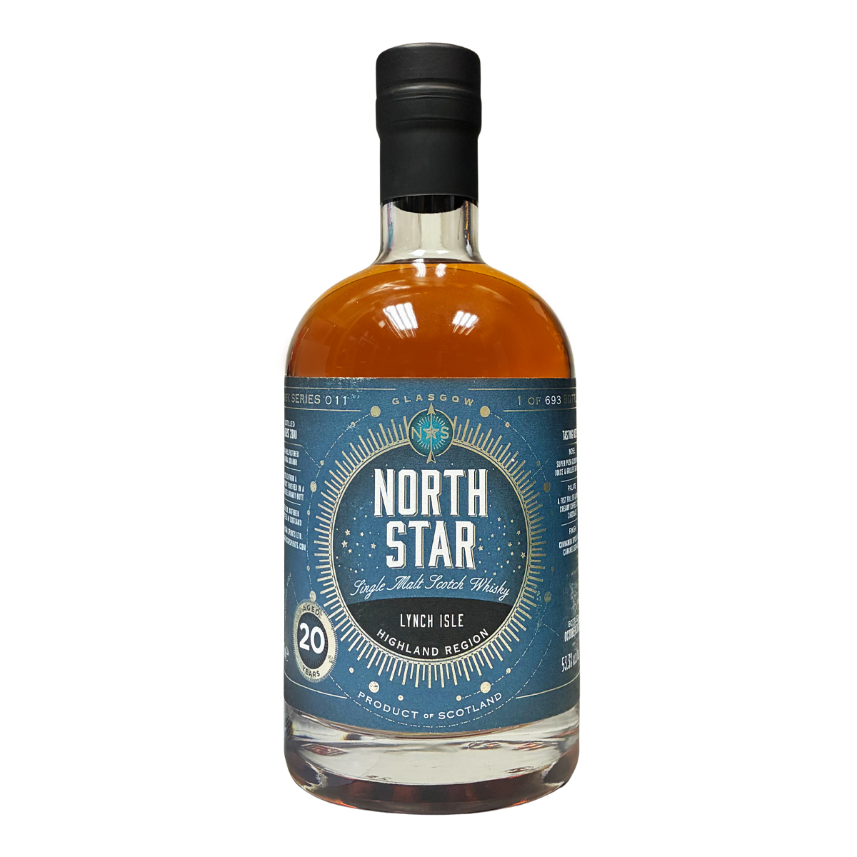 North Star Spirits Cask Series 011 Lynch Isle (Clynelish) 2000 20 Years Old 53.3%