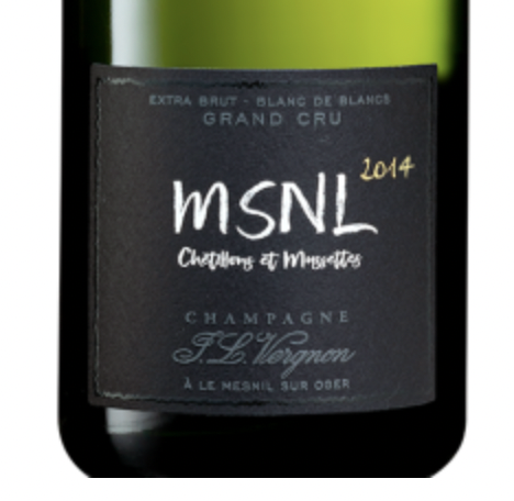 JL Vergnon MSNL Extra Brut Grand Cru 2014