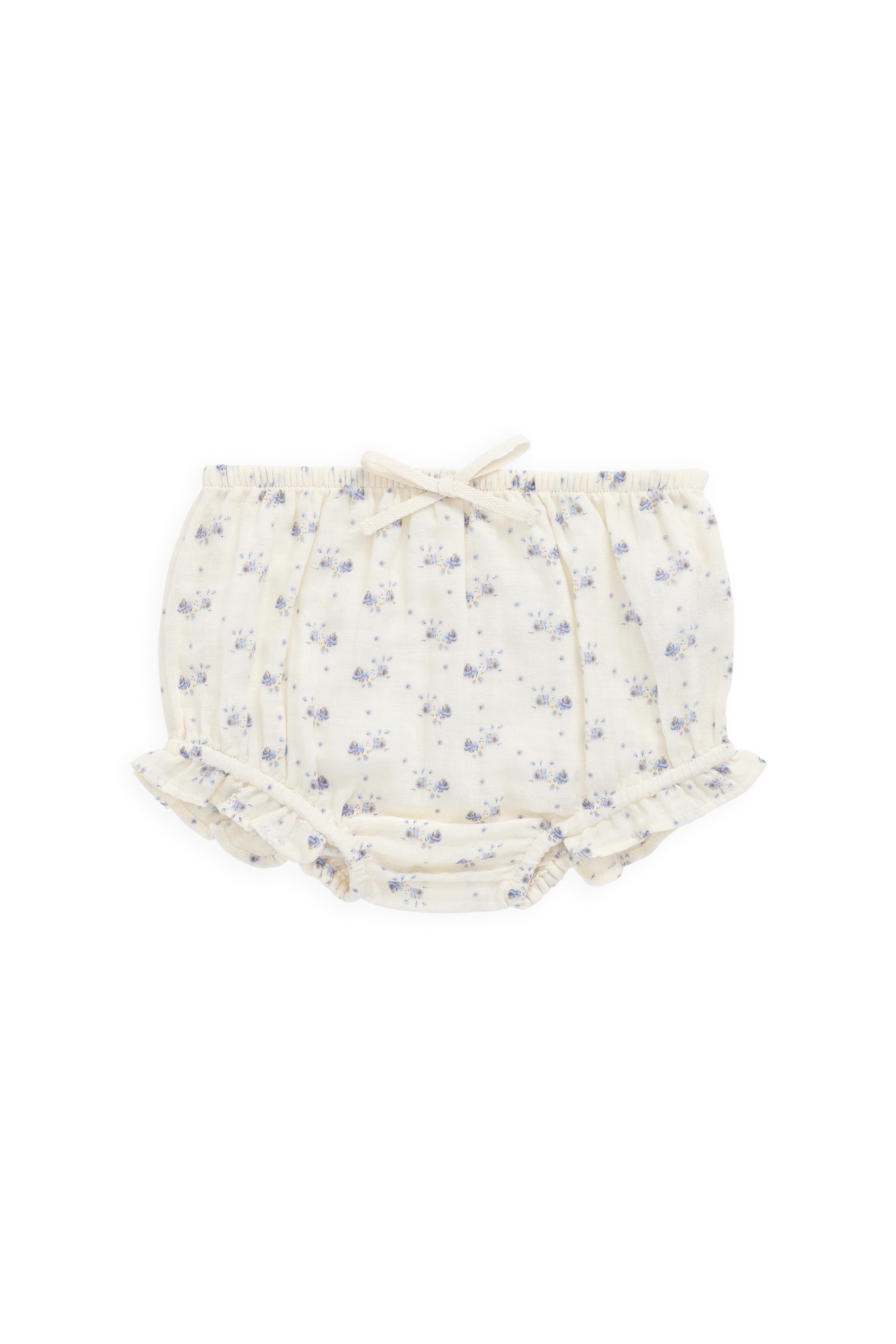 【預購】JAMIE KAY -Organic Cotton Muslin Frill Bloomer（Molly Blue）