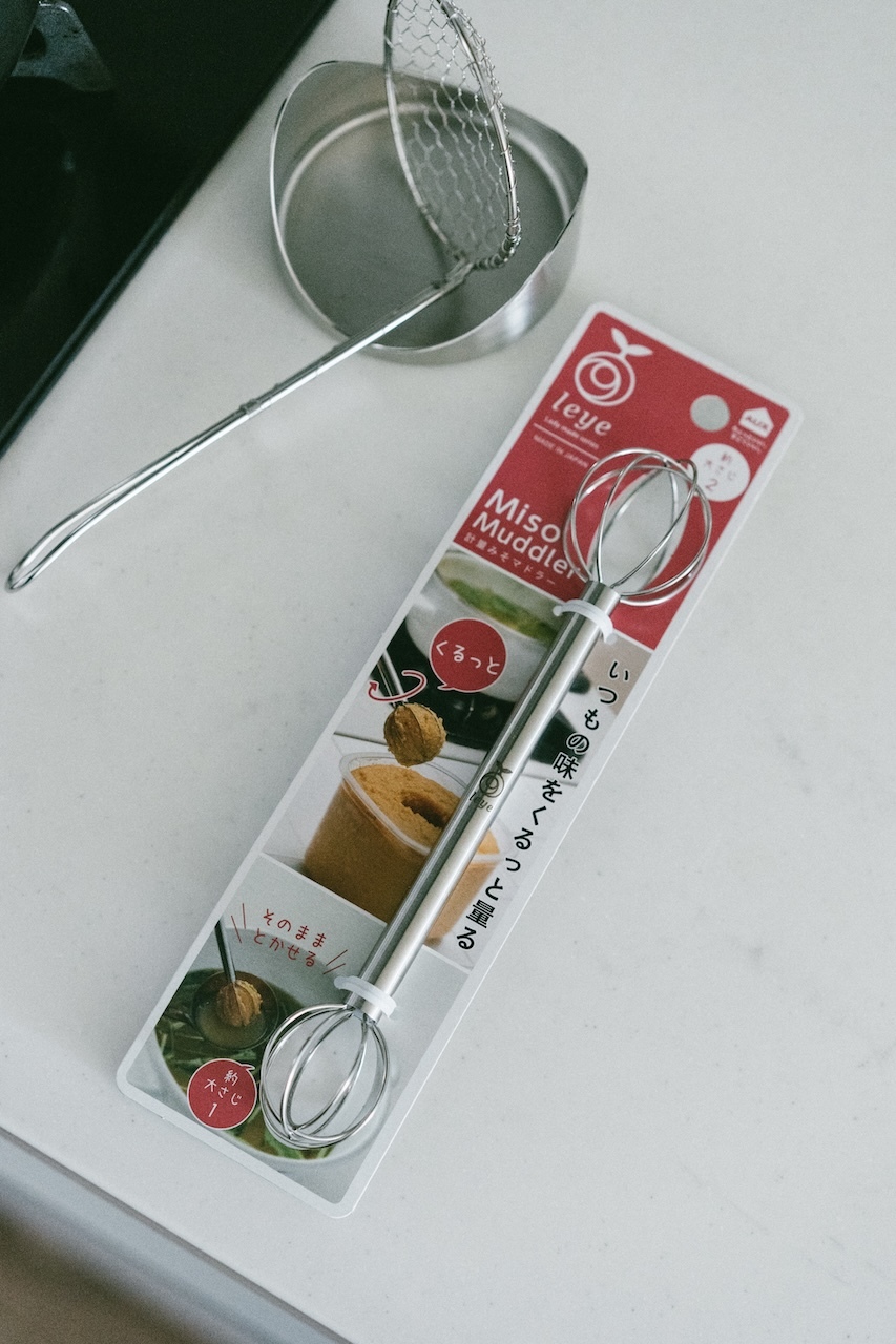 Leye 日本製18-8不銹鋼味噌計量／醬汁攪拌／打蛋器