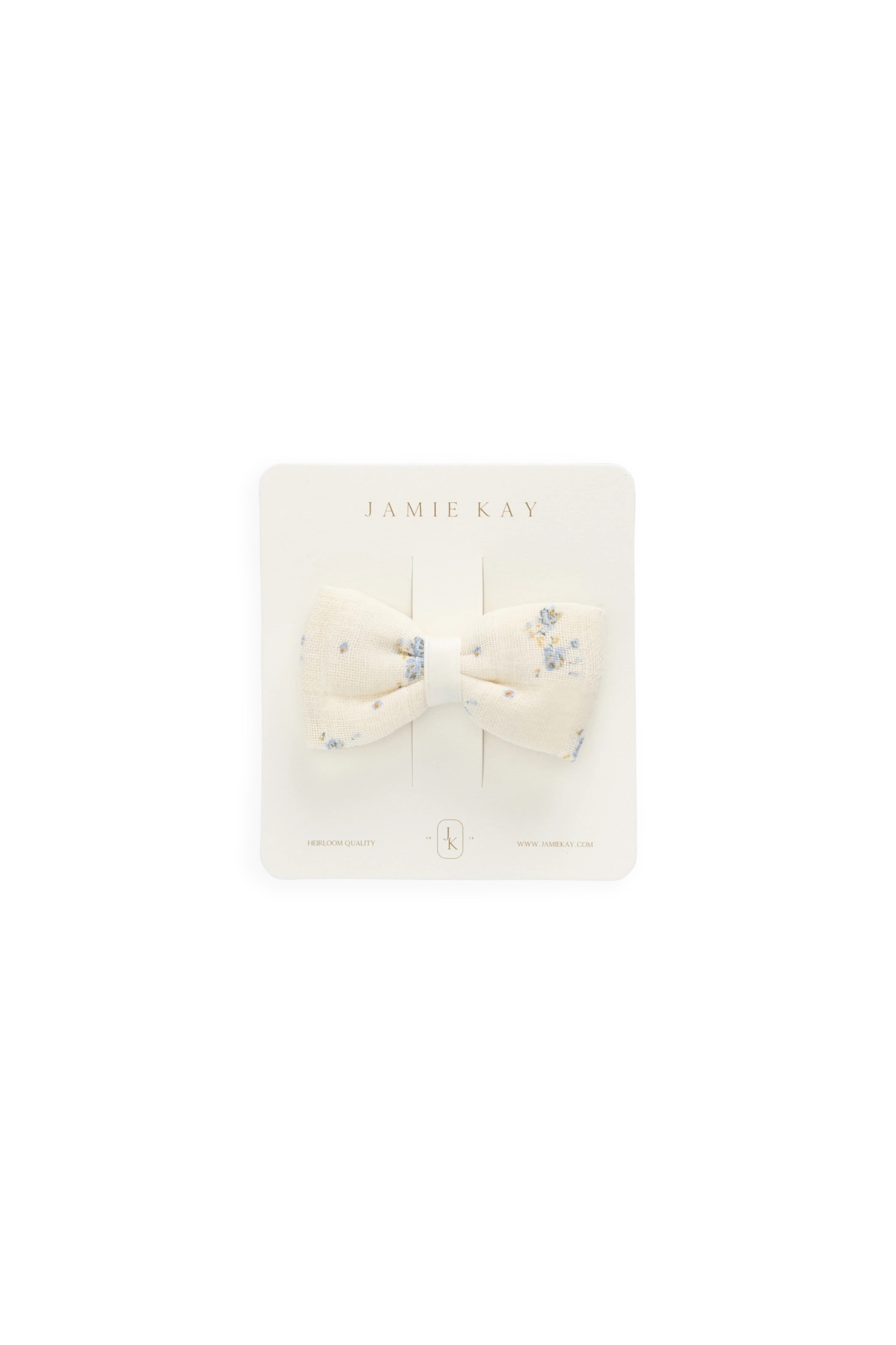 【預購】JAMIE KAY -Organic Cotton Muslin Desiree Bow（Molly Blue）