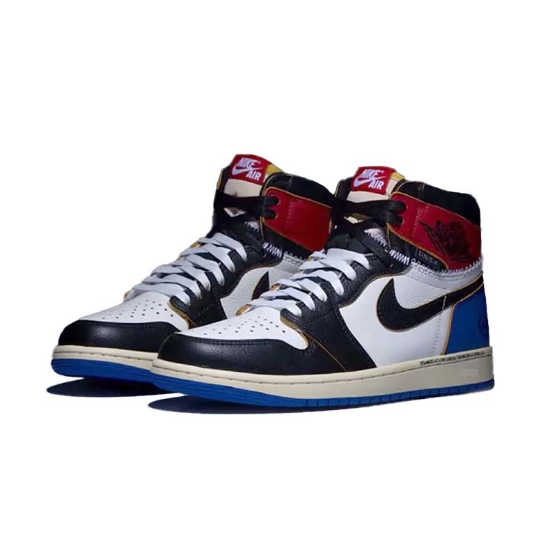 Fragment design x Union LA x Air Jordan 1 High OG 三方聯名 藤原浩閃電 藍黑紅 男鞋 IO7847-002 [台灣現貨]