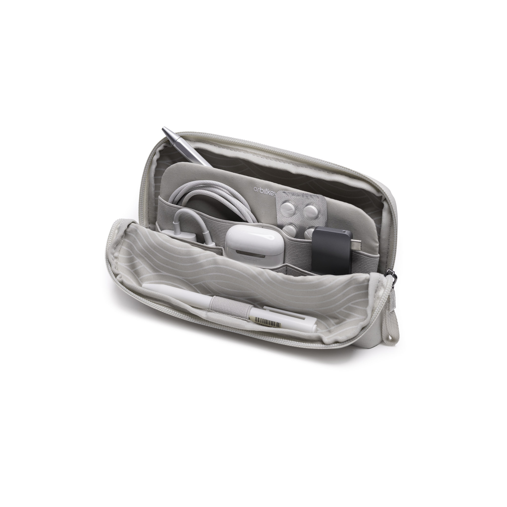 Orbitkey | Desk Pouch 數碼配件收納包 - 米色