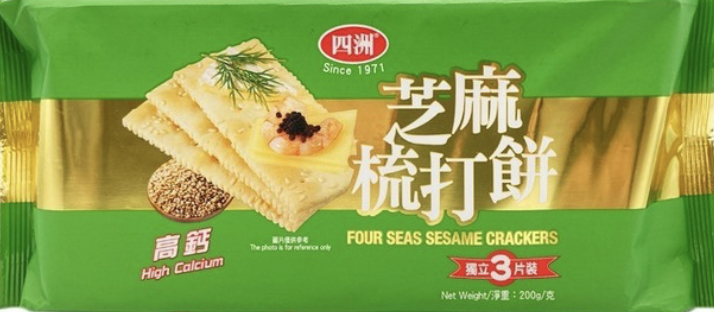 四洲 芝麻梳打餅&nbsp;200g