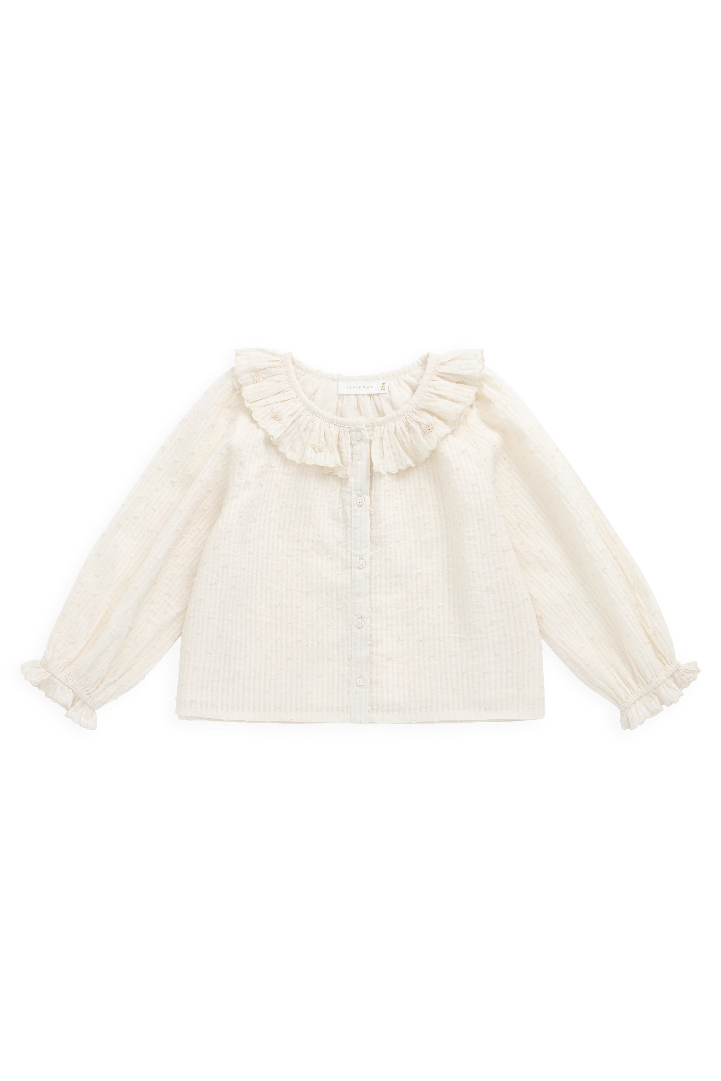 【預購】JAMIE KAY -Organic Cotton Cecile Top（Parchment）