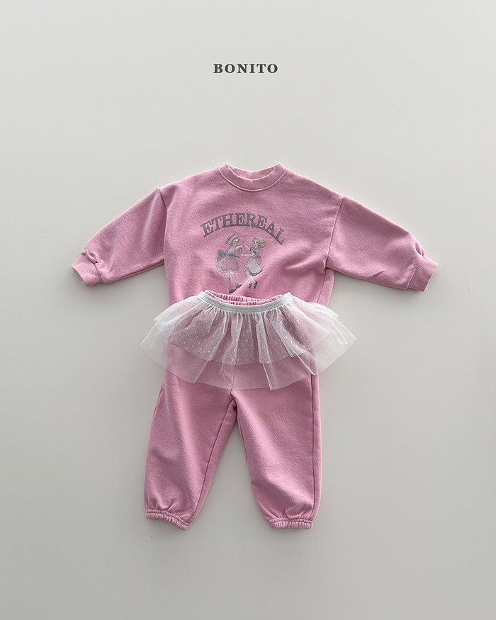 正韓春Bonito 嫩嬰/小童兩色跳舞女孩上衣