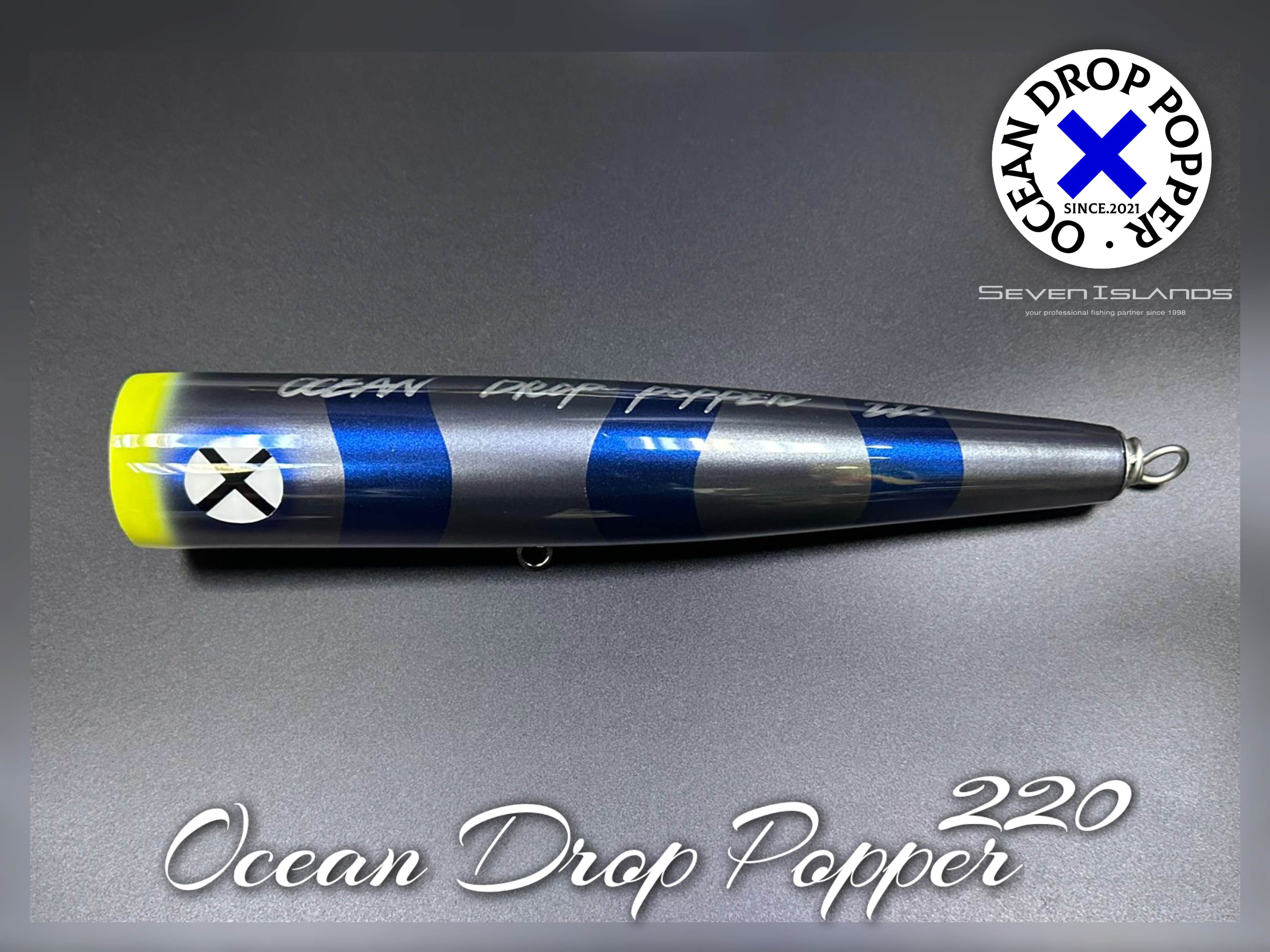 T.W.D LURES Ocean Drop Popper 220