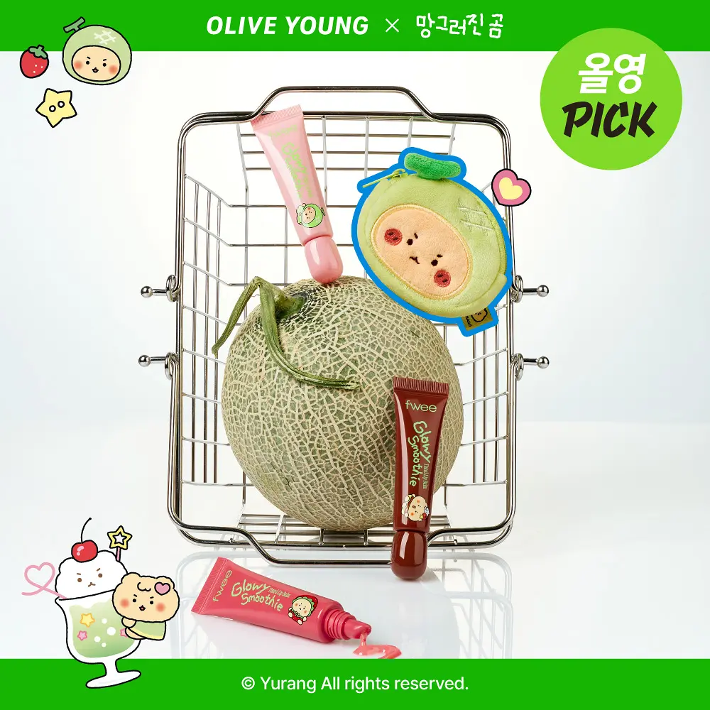 【mangomee 聯名限定版】FWEE 亮澤果昔護唇膏【3款色號】