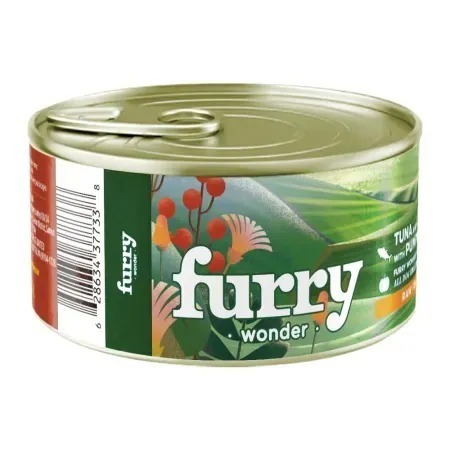 Furry Wonder 狗狗罐頭 - 吞拿魚+雞肉慕絲+南瓜醬 85g